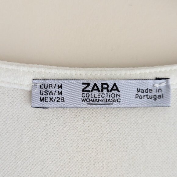 Zara Crochet Lace front short sleeve - Picture 8 of 9